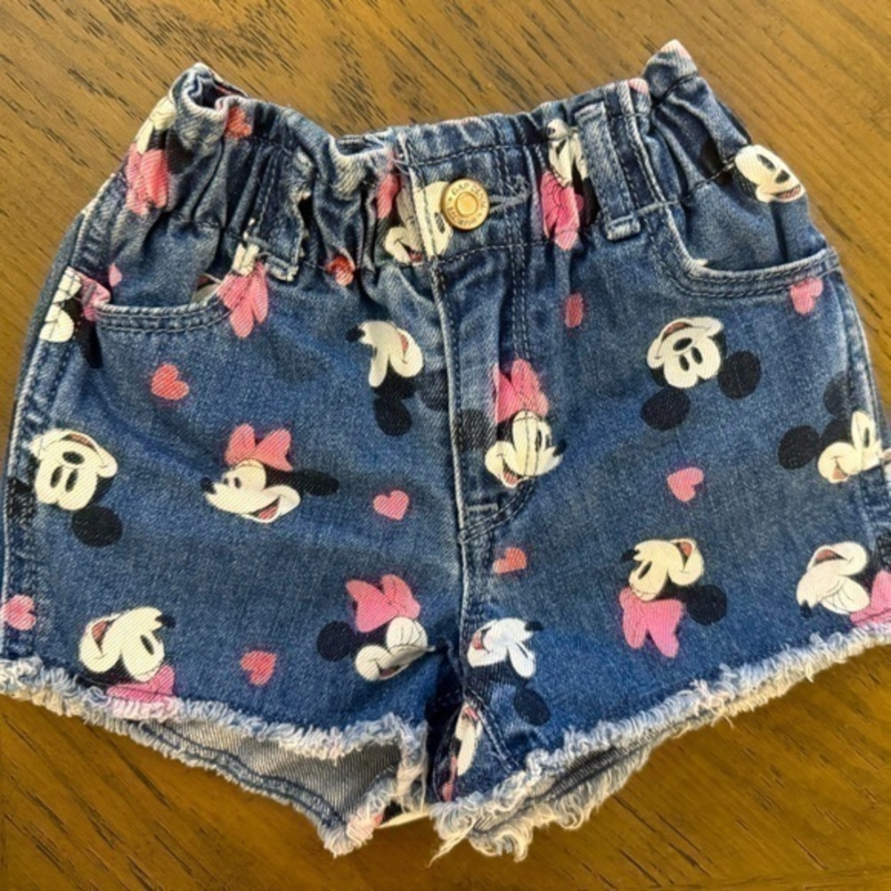 Baby Gap Disney Jean Shorts